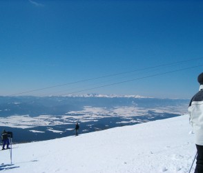 Pohľad zo Soliska na Nízke Tatry